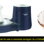 How to use a coconut scraper in a Grinder